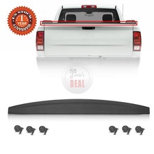 New Tailgate Cover Molding Top Cap Protector Spoiler Fit For Dodge Ram 2009-2018