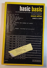 Basic BASIC: An Intro to Computer Programming 2e by James S. Coan - 1978 PB