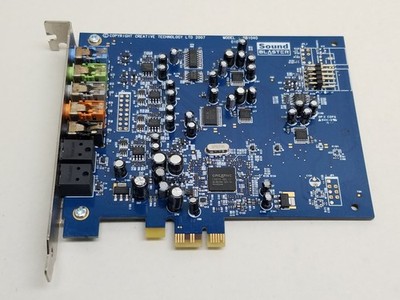 Lot of 5 Creative SB1040 PCI-E x1 Sound Blaster X-Fi Xtreme Audio 7.1 CH Sound