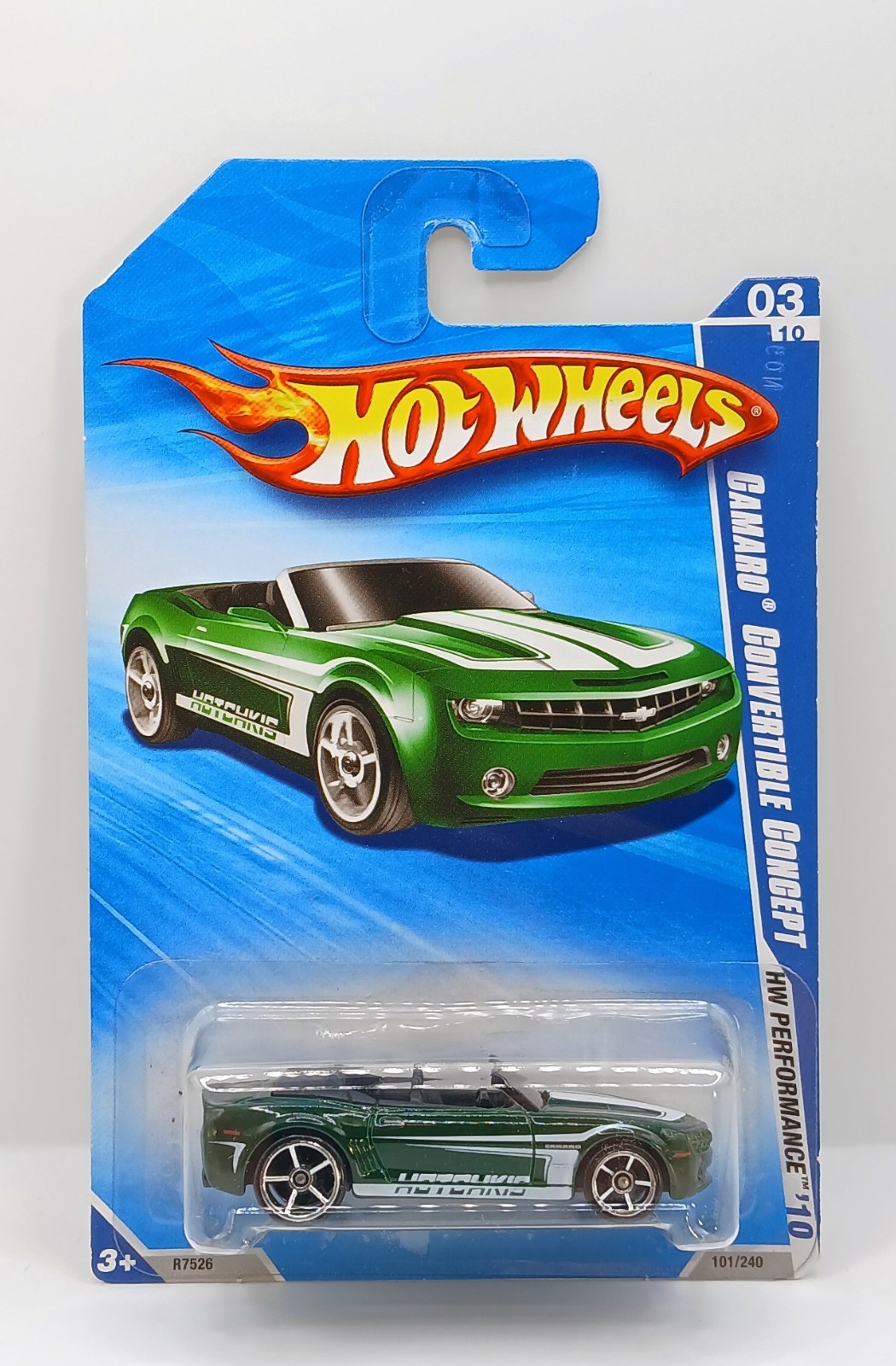 Hot Wheels 2010 HW Performance Camaro Convertible Concept