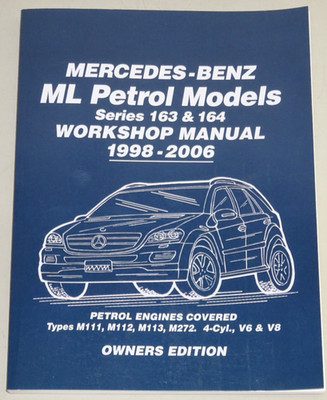 Reparaturanleitung Mercedes Benz M-Klasse W163 + W164 ML 230 320 350 430 500