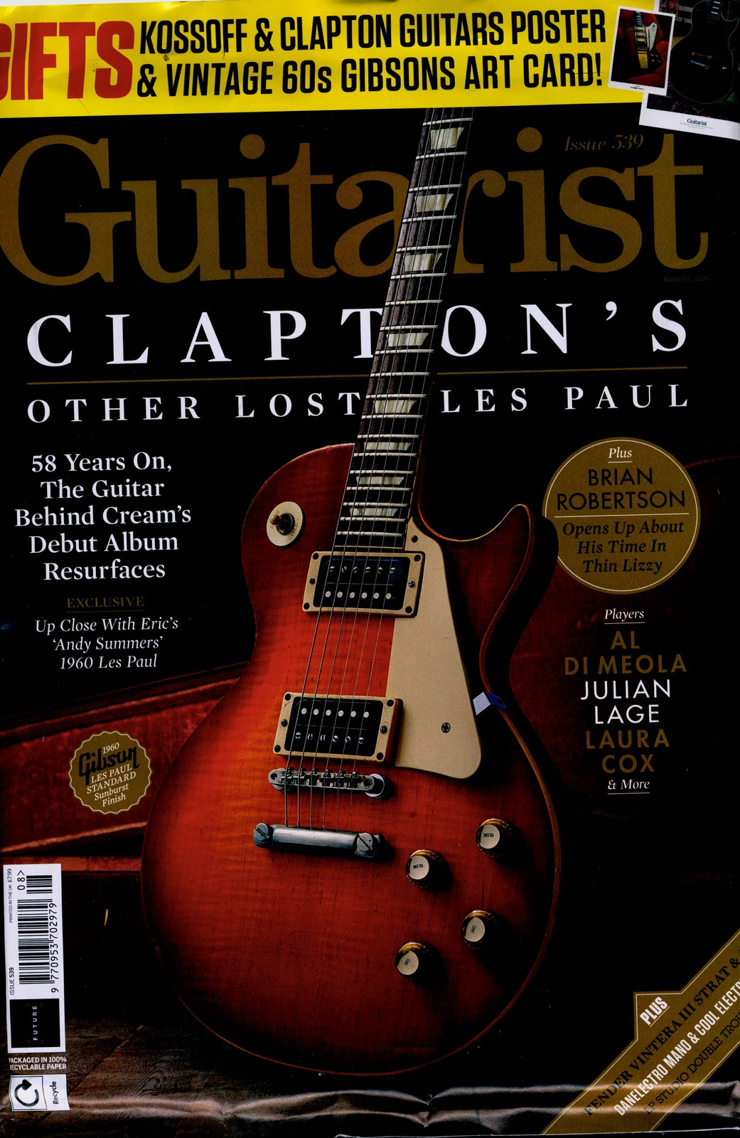 GUITARIST MAGAZINE AUG 26