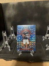 2024 Panini Mosaic - Bijan Robinson #9 Reactive Blue Mosaic Prizm