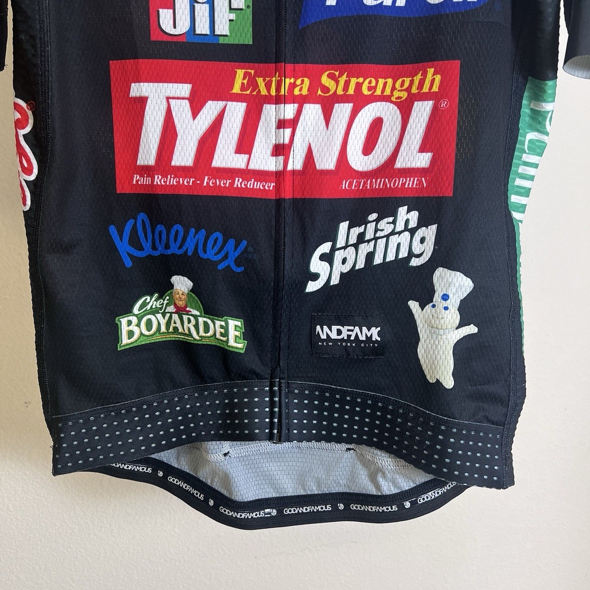 GODANDFAMOUS サイクルジャージ M Idiocracy3Jersey Idiocracy 3 Jersey | Short Sleeve Cycling Jersey | God & Famous