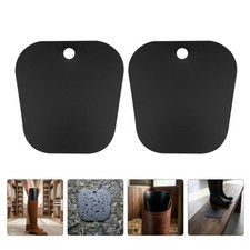 8Pcs Boot Shaper Form Inserts Durable PVC Adjustable Tall Boot Supports Black