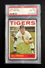 1964 Topps Baseball # 407 - Bill Freehan - PSA 8 NM-MT