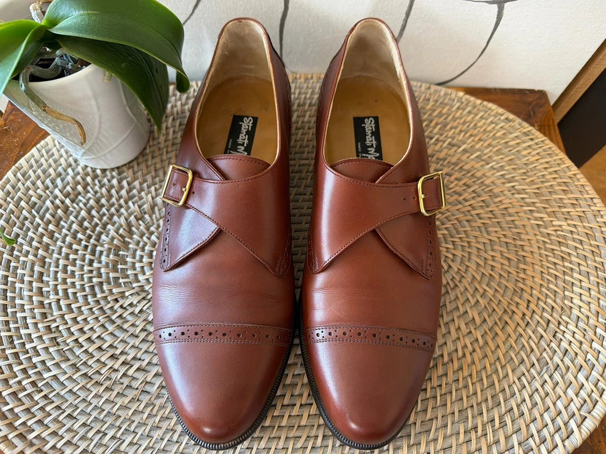 Monk Strap Dress Shoes for Men with Upper Leather for sale 