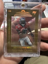1999 Playoff Absolute SSD Coaches Collection Gold #100 Warrick Dunn