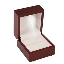 Red New Ring Box Cage Protective Case Durable Replacement For Storing Rings