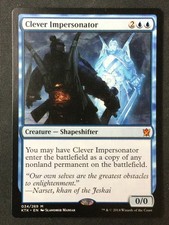 MTG Khans of Tarkir #34 Clever Impersonator LP