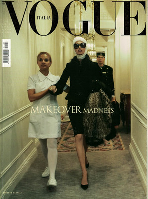 VOGUE magazine July 2005 Italia Luglio Linda Evangelista Makeover Madness 659 7