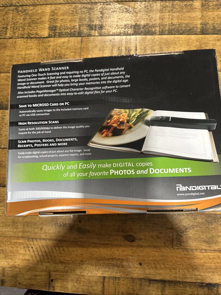 PanDigital Handheld Photo and Document Wand Scanner One Touch with Micro SD card - Image 2 of 4