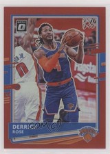2020-21 Panini Chronicles Donruss Optic Traded Red 97/149 Derrick Rose #515 1yj
