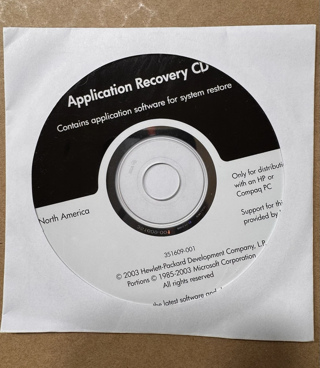 hp recovery cd products for sale | eBay