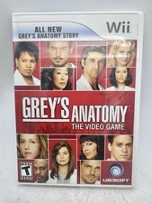 Grey's Anatomy: The Video Game (Nintendo Wii, 2009) Complete & Tested VGC