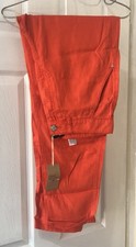 NEXT WOMEN’S TENCEL BAR LEG RUST TROUSERS 10R- WAS £34-Today £9