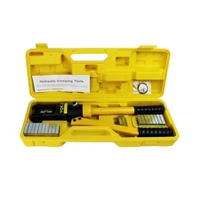 HFS(R) 16Ton Hydraulic Wire Terminal Crimper Battery Cable Lug Crimping Tool