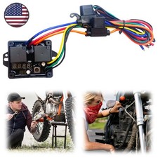 Digital Radiator Fan Controller Switch 12v24v Dual Fan For Electric Cooling Fan