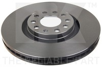 2X Bremsscheibe Nk 2047107 FüR Audi C5 A6 A4 Seat Exeo B5 1LA B7 3R5 Allroad St
