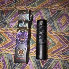 NEW COLOURPOP DISNEY VILLAINS LUX LIPSTICK - EVIL QUEEN Red