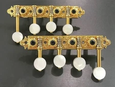 1/18 F style Mandolin Mandola Gold-plated tuner head peg key  636G-P7W