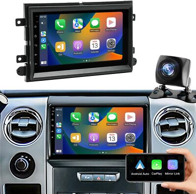Android&Fit for Apple Carplay Radio for Ford F150 F250 2004-2014