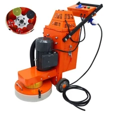 Hand-push Concrete Floor Grinder Polisher 220V Ground Polishing Machine