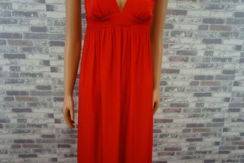RAMY BROOK NY ELEGANTES DAMEN FEST MAXI KLEID ORANGE ROT S NP 395 USD - Bild 8 von 10