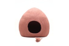 Felt Cat Cave Handmade Felted Cat House Made Of Natural Wool  Warm And Soft