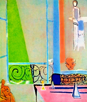 HENRI MATISSE 1947 LITHOGRAPHIE mit Echtheitszertifikat. einzigartiges GESCHENK klassisches KLAVIER Matisse SELTENE KUNST