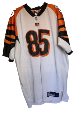 Cincinnati Bengals Chad Johnson White Vintage Reebok Jersey Men's