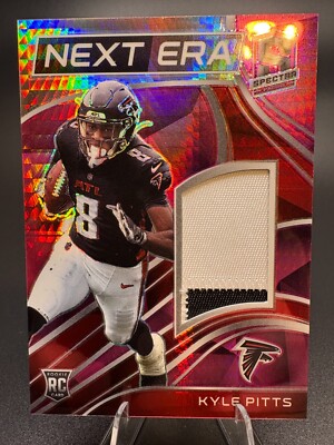 2021 Panini Spectra Football - Neon Pink Prizm Kyle Pitts Next Era 15/15