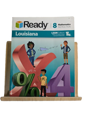 Ready Louisiana 8th Grade Mathematics Instruction Book LSSM Edition Common Core