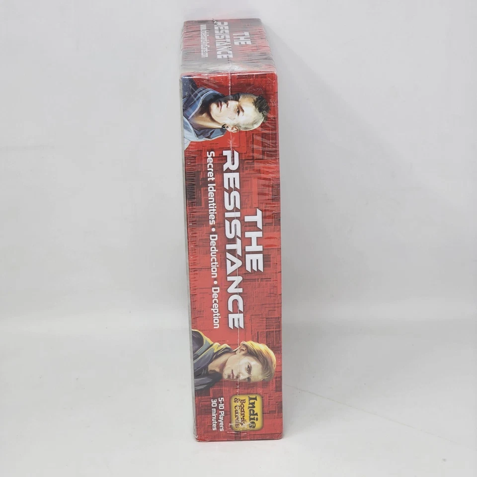 Don Eskridge's The Resistance Game New Sealed 2012 Indie Boards & Cards - Image 2 of 4