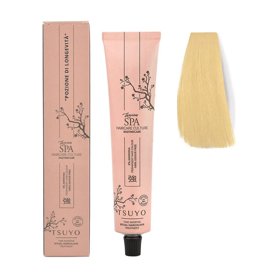 Tecna Tsuyo 1 x 90ml Tinta per Capelli Biondo Chiarissimo