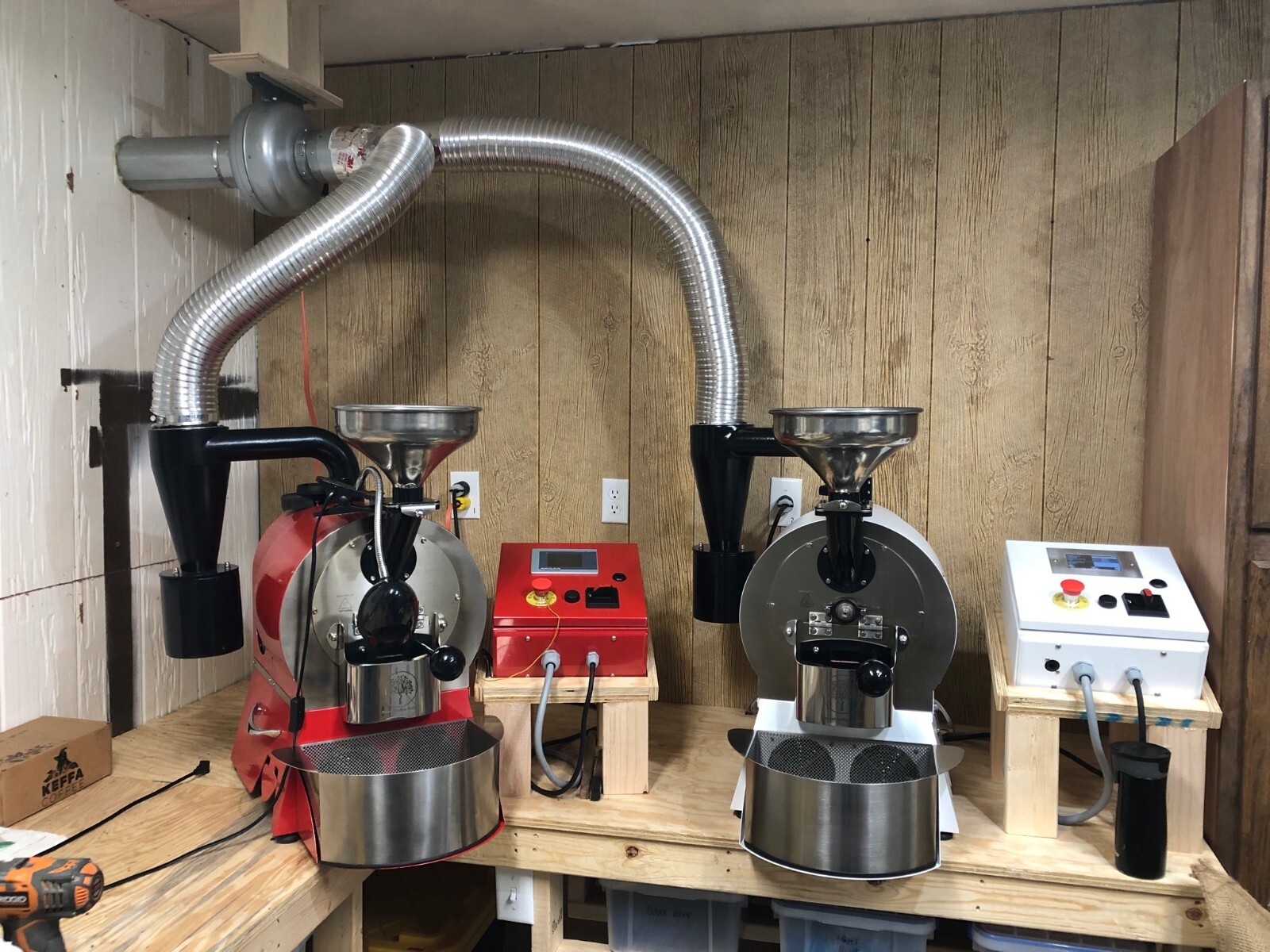 Commercial, Electric, Italian Countertop Coffee Roaster, UL & NSF