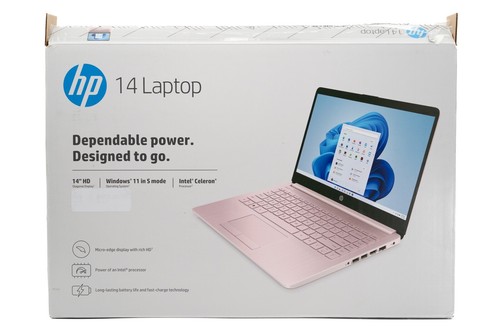 HP Stream 14" HD BrightView Laptop, Intel Celeron N4120, 16GB RAM, 64GB Storage - Picture 7 of 8
