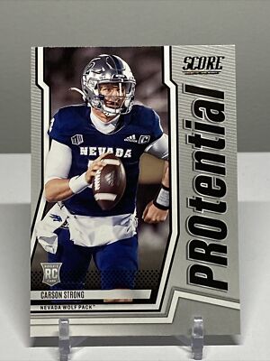 2022 Score Potential Carson Strong Rookie Nevada Wolf Pack #P-CS