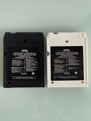 1978 Original 8-Track Tapes "Thank God Its' Friday" Soundtrack - Volume 1 & 2 - Picture 2 of 6
