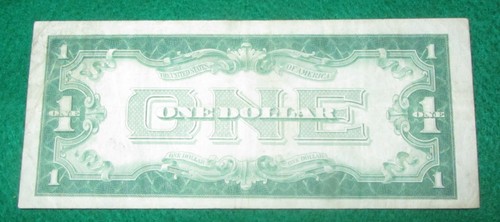 1928-A Experimental Z-B block $1 bill note one dollar - rare - Picture 3 of 4
