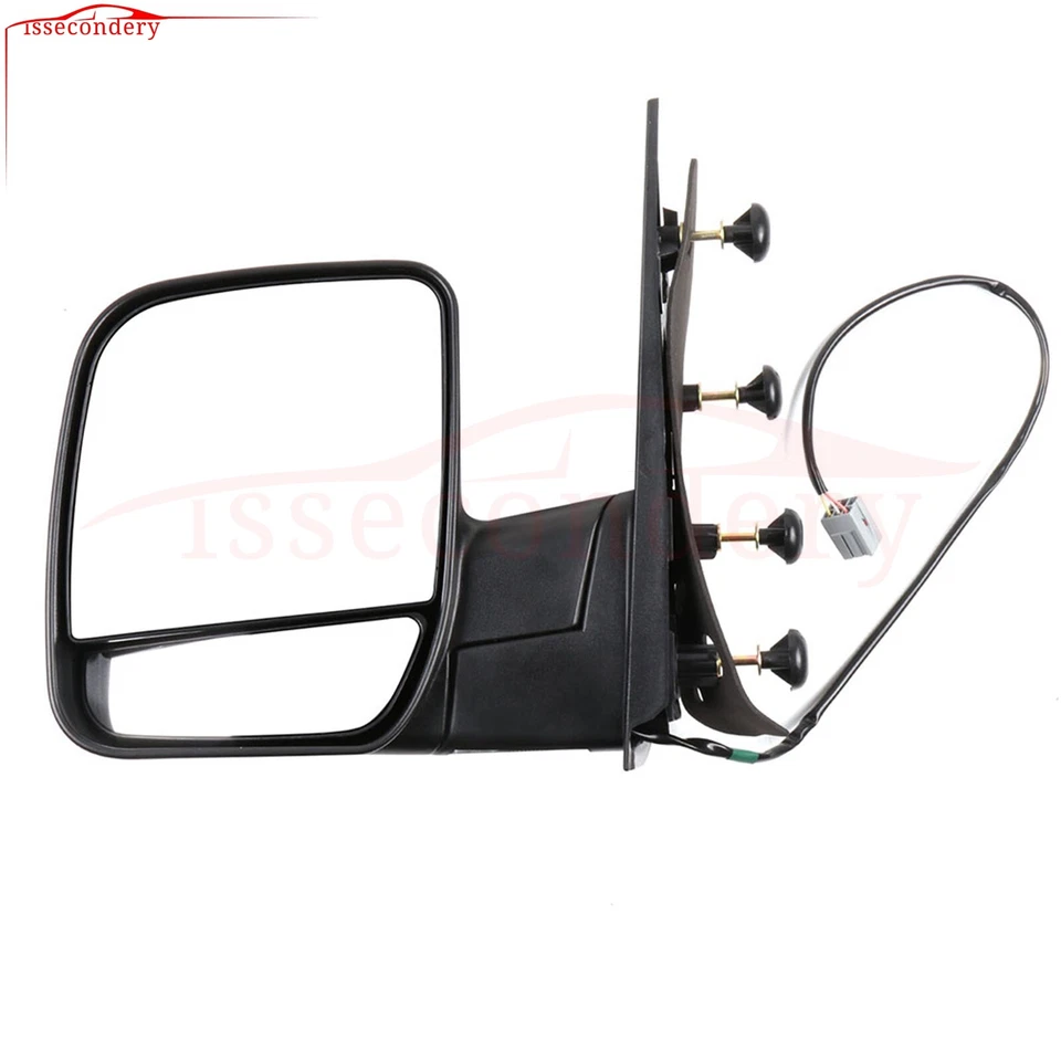 Par de espejos retrovisores eléctricos para 03-13 Ford E-150 E-250 04-13 Ford E-350/E-450 Super Duty Foto 2 de 4