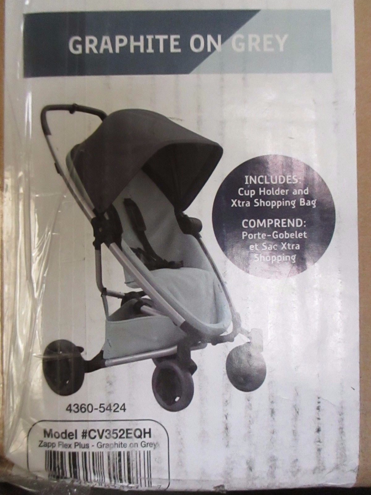 quinny zapp flex plus red on graphite