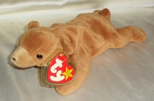 Ty Beanie Babies Baby 1993 Cubbie Bear bday November 14, 1993 w Error Tags PVC
