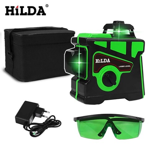 Laser Level 12 Lines 3D Level Self-Leveling 360 Horizontal And Vertical Cross DE - Bild 41 von 47