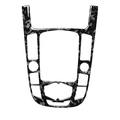 Genuine Carbon Fiber Gear Shift Lever Panel Trim for Audi 2009-2012 A4 B8 S4 RS4