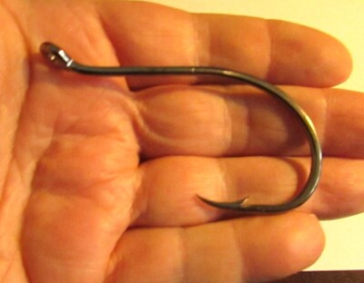 30 x 12/0 Supertackle ZAP - Big Game Halibut - Ling Cod Hooks - Octopus Beak 3¼''