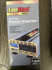 EverStart Maxx 1500 Watt Automotive Power Inverter with USB Power (PC1500E)