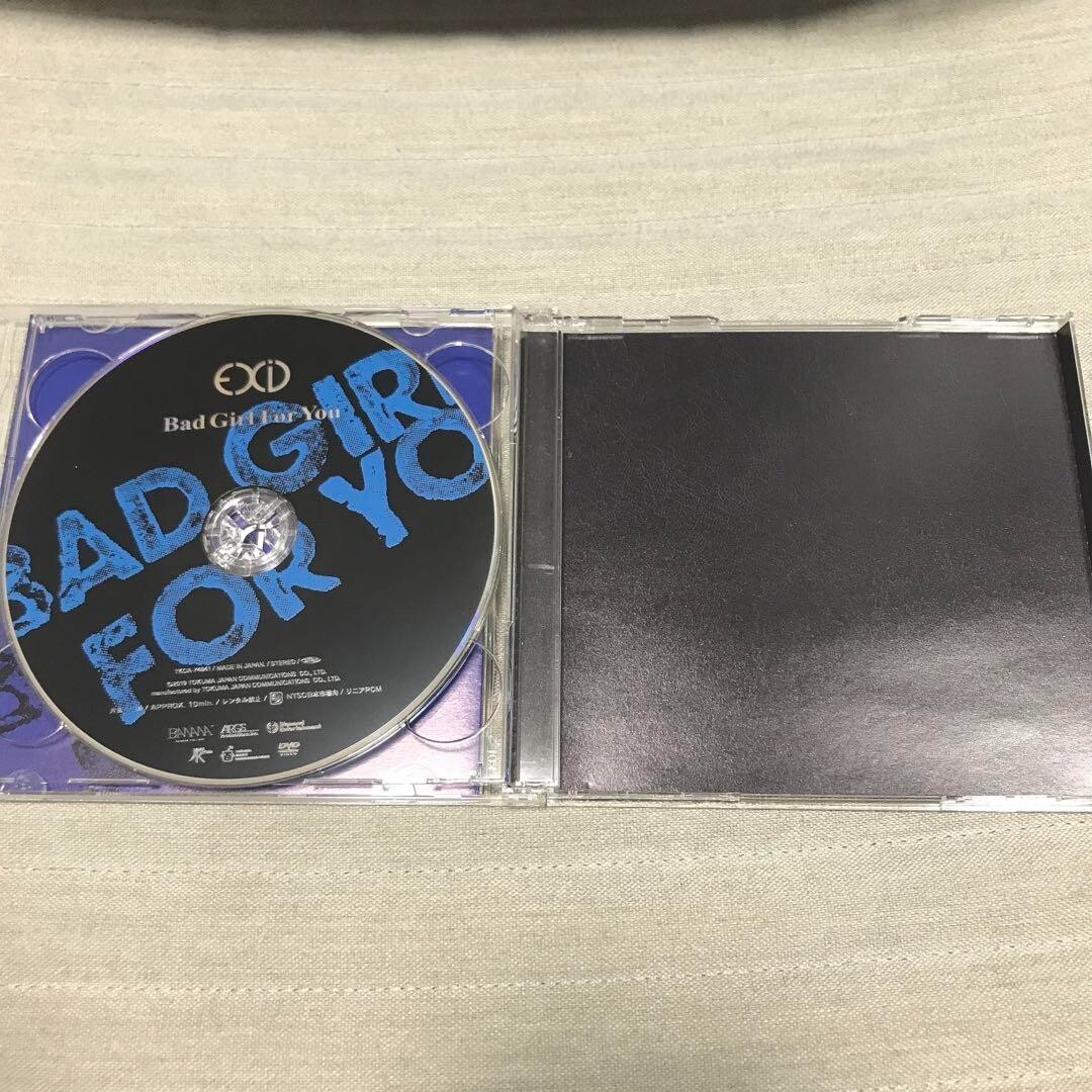 EXID Bad Girl For You CD DVD First Press B Limited Edition