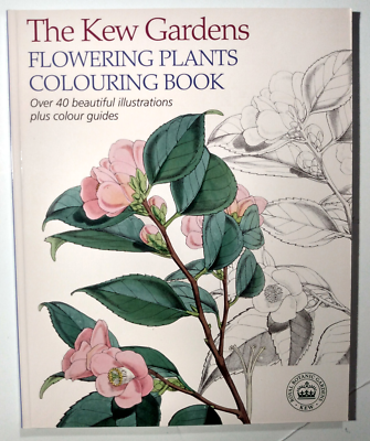 #ad The Kew Gardens Flowering Plants Colouring Book with Guides New Other $8.95