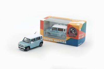 2019 Suzuki Hustler  Off Blue RHD ** BM Creations 1:64